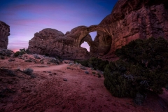 Double Arch in Purple & Pinks